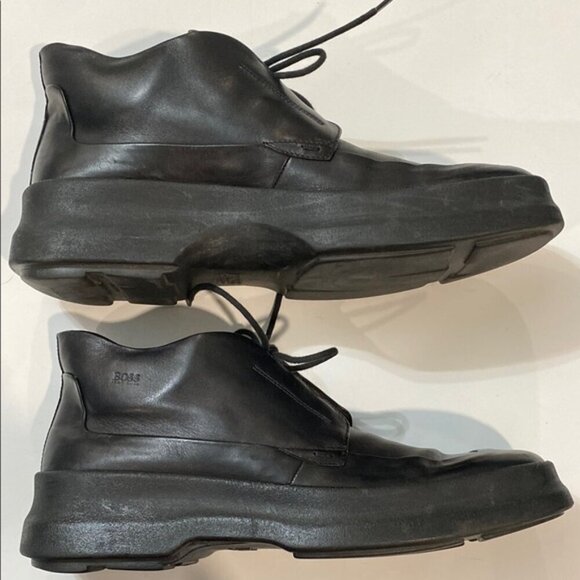 Hugo Boss Black Leather Shoes - Picture 4 of 16